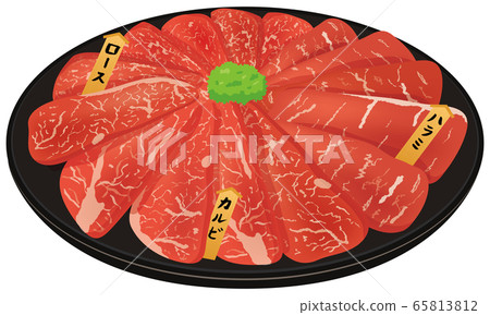 Yakiniku platter 65813812