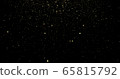 Abstract gold particles and sparkling stars or 65815792