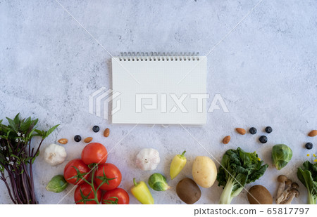 note for nutrition diet and vegetable and fruit in note for nutrition diet and vegetable and fruit in 65817797