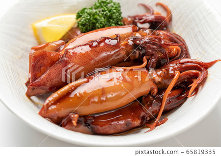 Soft-boiled squid 65819335