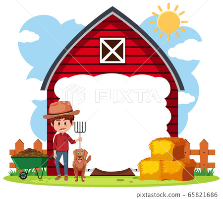 Border frame template with gardening theme Border frame template with gardening theme 65821686