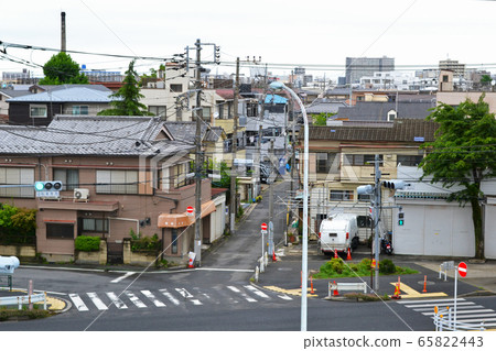 東京市中心密集住宅區足立區本喜地區的防災問題圖片 東京市中心密集住宅區足立區本喜地區的防災問題圖片 65822443
