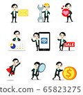 Set character of man curious in solving riddles. 65823275