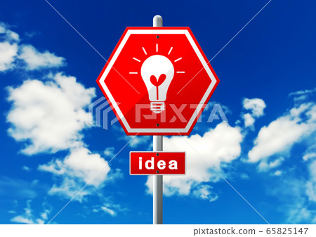 Abstract design signs and blue sky Abstract design signs and blue sky 65825147