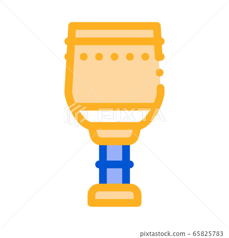 sacred water in church icon vector outline illustration 65825783