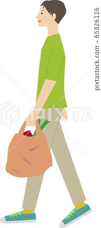 Shopping men vector Shopping men vector 65826116