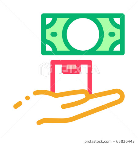 ransom for money at pawnshop icon vector outline illustration ransom for money at pawnshop icon vector outline illustration 65826442