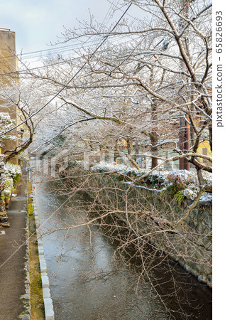 Takase River In Kyoto Stock Photo