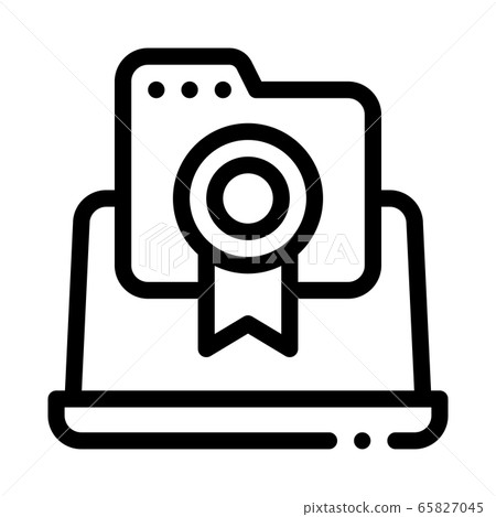 laptop screen screenshot icon vector outline illustration laptop screen screenshot icon vector outline illustration 65827045