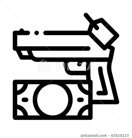 Appearance pawnshop icon outline Royalty Free Vector Image