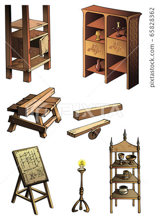 Furniture of different ages and styles Furniture of different ages and styles 65828362