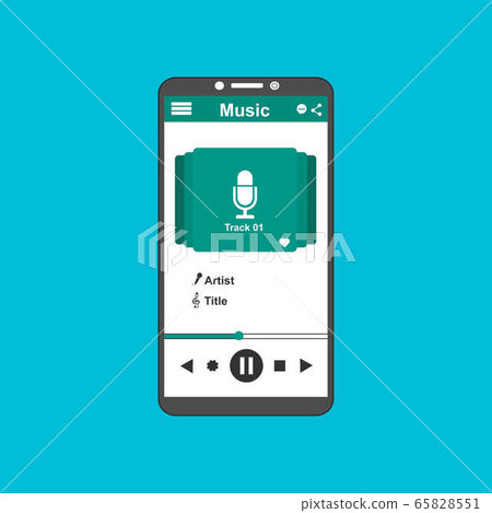Mobile music application interface design concept Mobile music application interface design concept 65828551