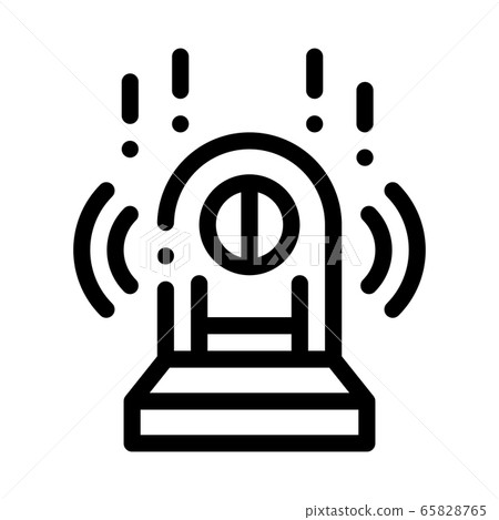 working door alarm icon vector outline illustration working door alarm icon vector outline illustration 65828765