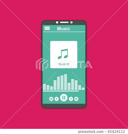 Music Player UI app design for website and mobile Music Player UI app design for website and mobile 65829112