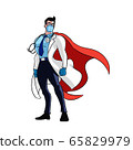 doctor is hero vector illustration 65829979