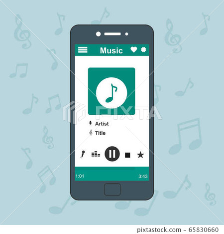 Online music player mobile application design Online music player mobile application design 65830660