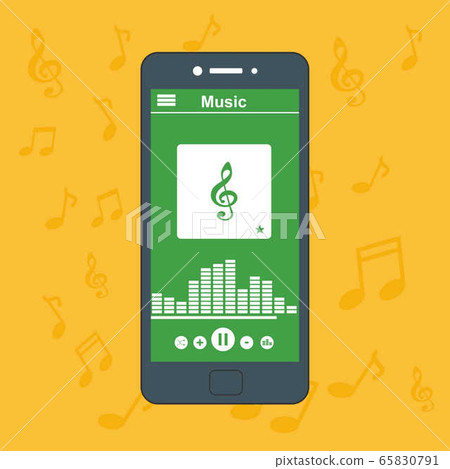 Online music player mobile application design Online music player mobile application design 65830791