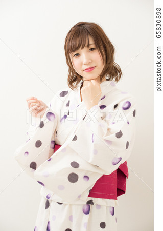 浴衣的女人 浴衣的女人 65830898