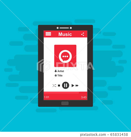 Mobile music application interface design concept Mobile music application interface design concept 65831438