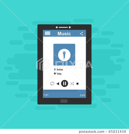 Mobile music application interface design concept Mobile music application interface design concept 65831439