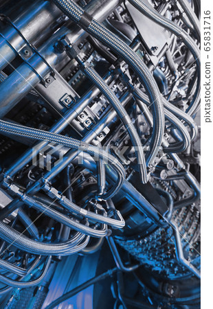 Gas turbine compressor for power generation on the 65831716
