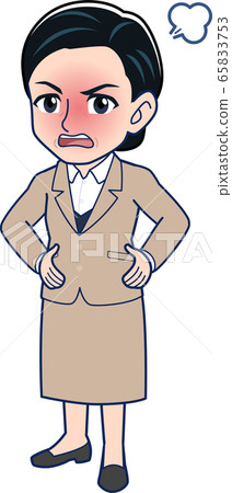 一套西裝的高級女人 65833753