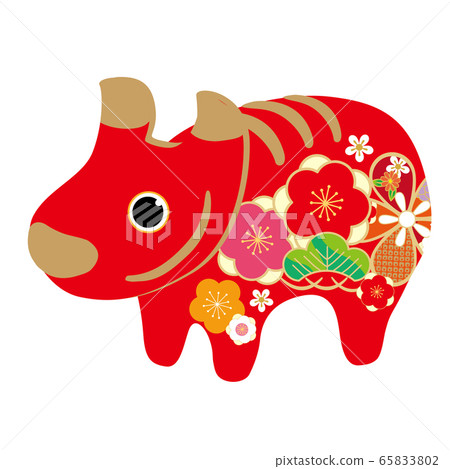 Ox illustration - Stock Illustration [65833802] - PIXTA