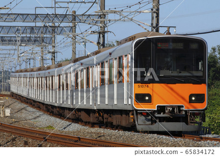 Tobu Tojo Line Series 50070 (F Liner) direct to Fukutoshin Line 65834172