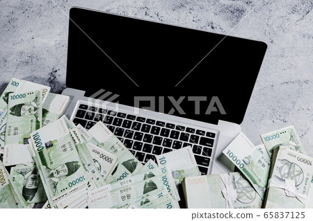 Cyber protection and security concept. Internet hacked computer server, database, network storage, firewall, social network account. 126 65837125