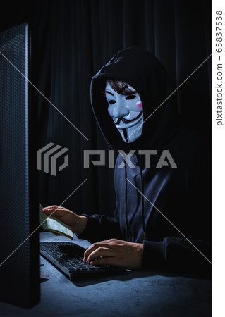 Cyber protection and security concept. Internet hacked computer server, database, network storage, firewall, social network account. 040 Cyber protection and security concept. Internet hacked computer server, database, network storage, firewall, social network account. 040 65837538