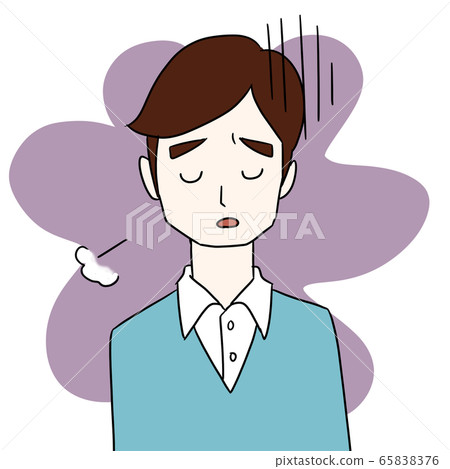 Men   Depression   Depression   Depression   - Stock Illustration 