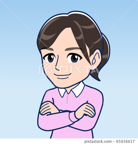 Woman dressed in pink Woman dressed in pink 65838817