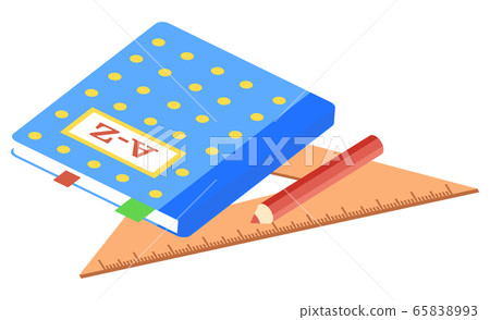 School Supplies, Books and Pencils for Lessons 65838993