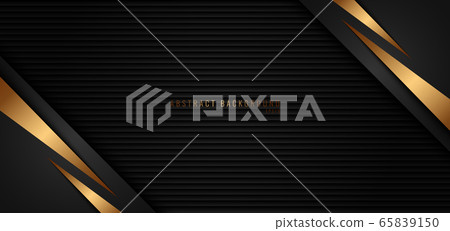 Banner web template gold stripes triangle diagonal Banner web template gold stripes triangle diagonal 65839150