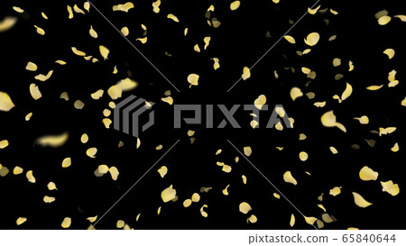 Rose rose petals flying particles confetti confetti illustration background background 65840644