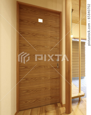 Stylish Japanese style entrance image 65840702