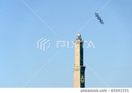 Frecce Tricolori Italy acrobatic flight team over 65841555