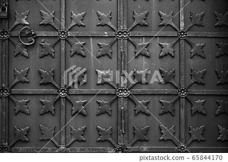 Old metal wrought iron doors Old metal wrought iron doors 65844170