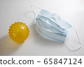 Image of pollen and mask 65847124