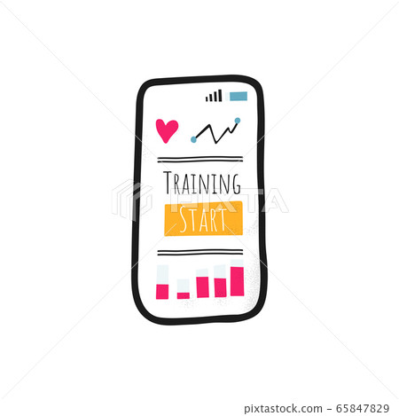 Modern training equipment workout 65847829