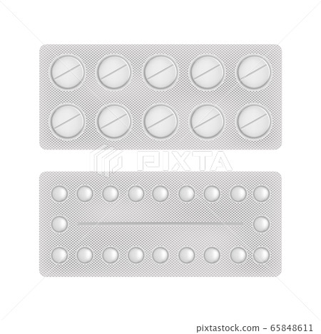 Medical tablets of various forms. Medical tablets of various forms. 65848611