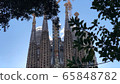 Barcelona Sagrada Familia Cathedral, built by Gaudi 65848782