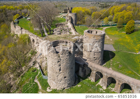 Aerial view of Koporskaya Fortress 65851016