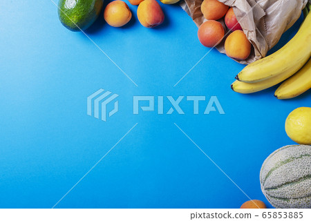 Concept of healthy summer food 65853885