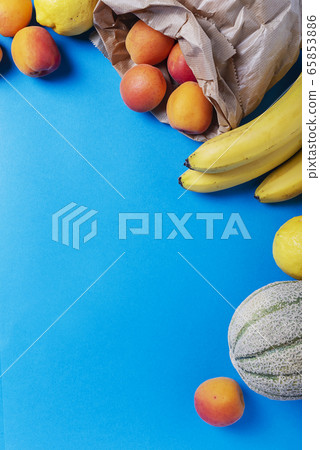 Concept of healthy summer food 65853886