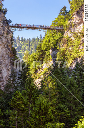 Bridge of Queen Mary or Marienbrucke over Alpine Bridge of Queen Mary or Marienbrucke over Alpine 65854285