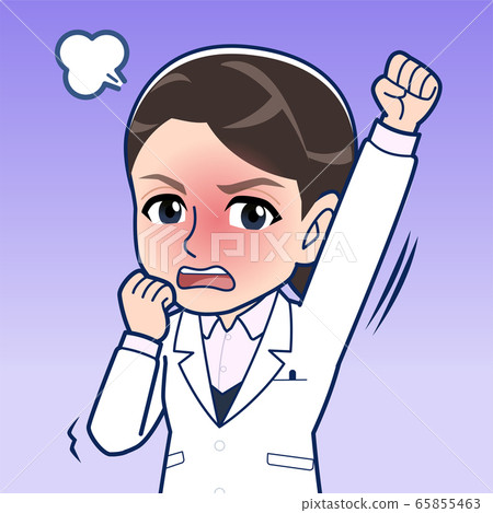 Illustration of a female doctor Illustration of a female doctor 65855463
