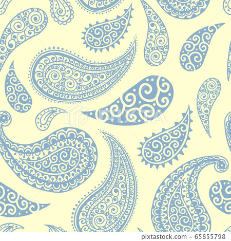 Paisley pattern background, pastel floral ornament Paisley pattern background, pastel floral ornament 65855798
