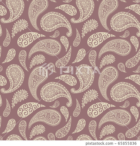Paisley floral pattern background, pink red, blue Paisley floral pattern background, pink red, blue 65855836