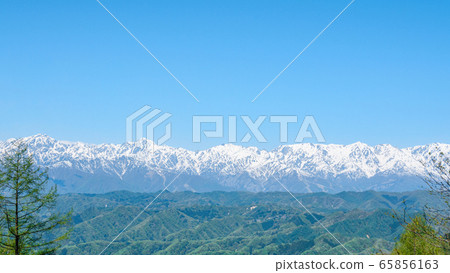 春季從村倉山和山間小道眺望的景色(Fudotaki路線,柏柏木城堡路線) 春季從村倉山和山間小道眺望的景色(Fudotaki路線,柏柏木城堡路線) 65856163